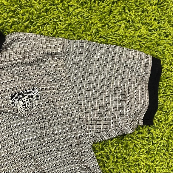 Vintage Starter Pittsburgh Pirates MLB Abstract Polo Shirt - Picture 3 of 7